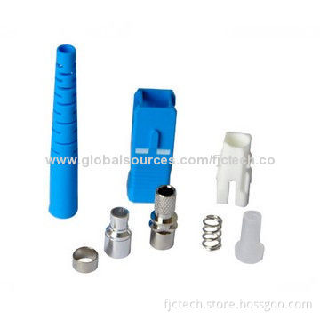 SC/PC 3.0mm Fiber-optic Connector, PC and APC, UPC are Available